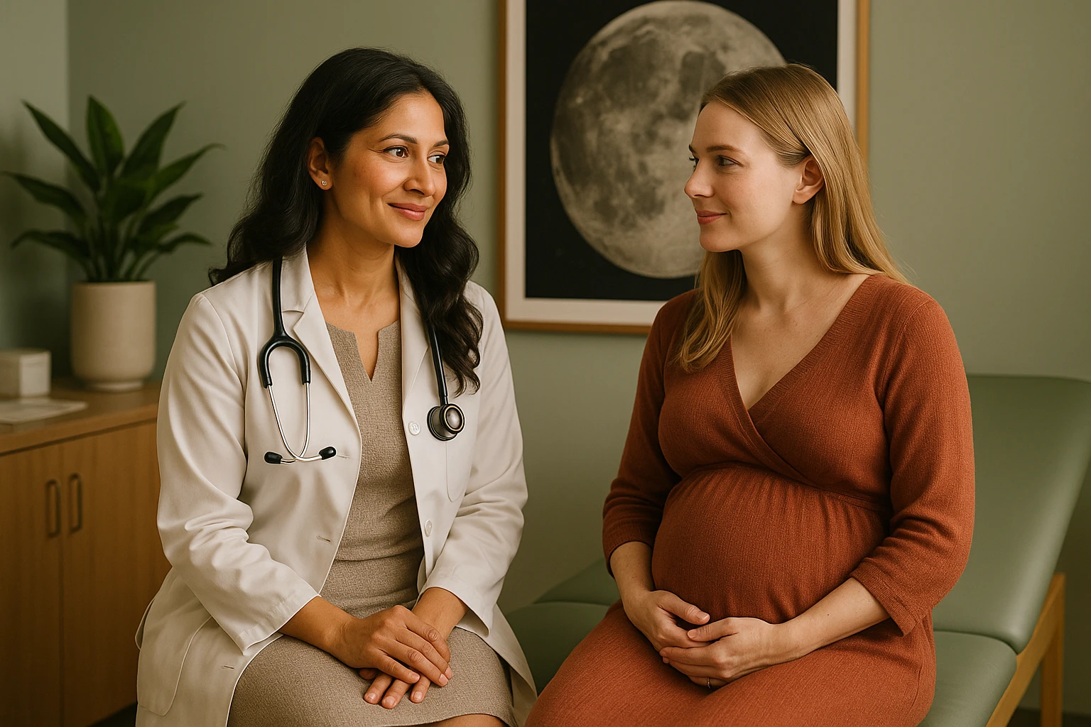 Woman enjoying nature and wellness