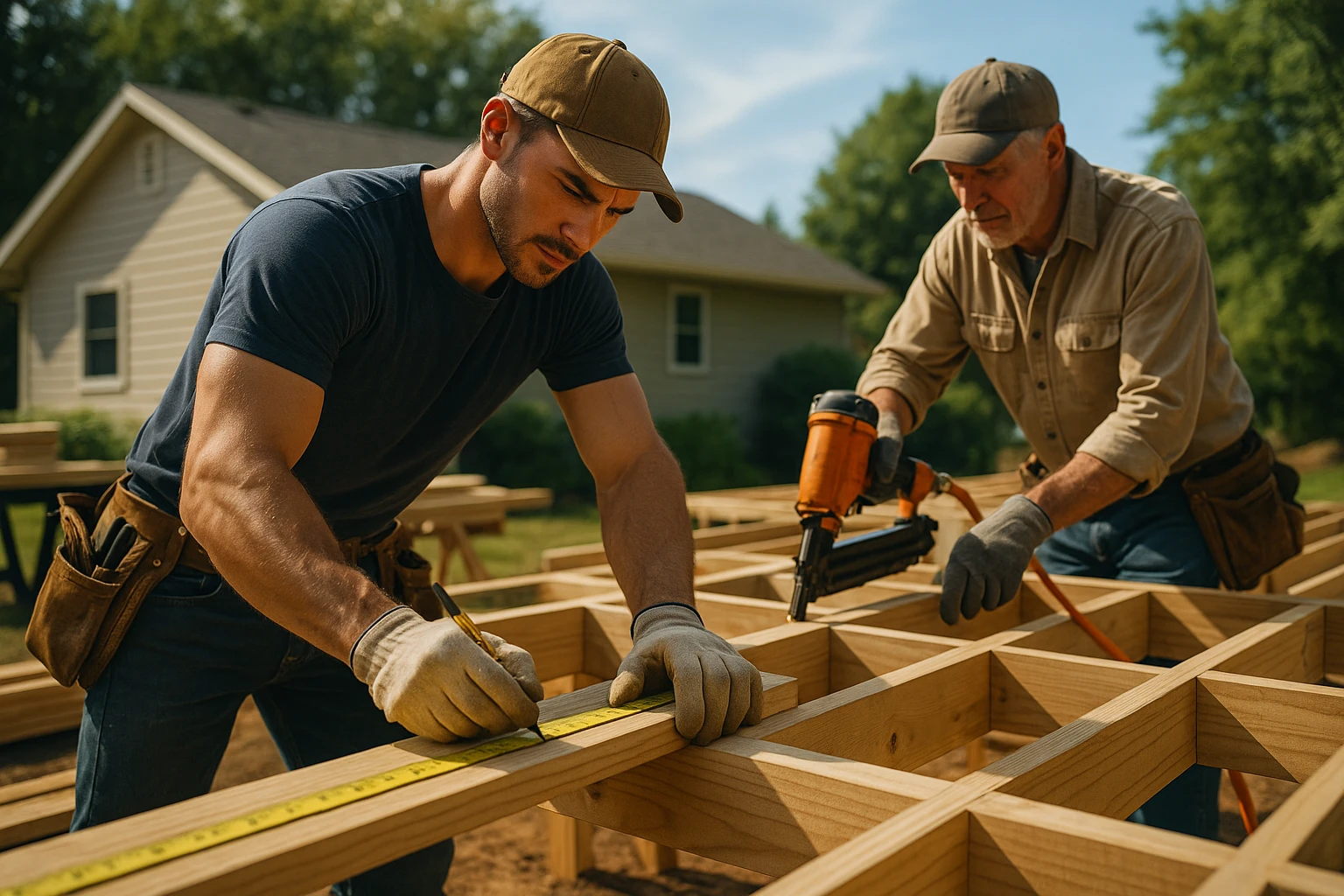 M&JJ's Carpenters project — kitchen remodeling