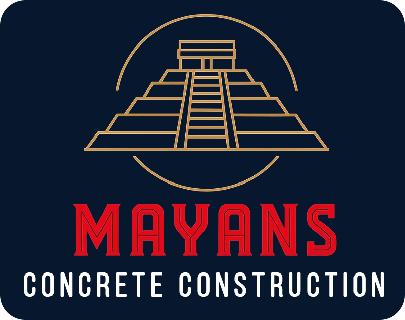 Mayans Concrete Logo