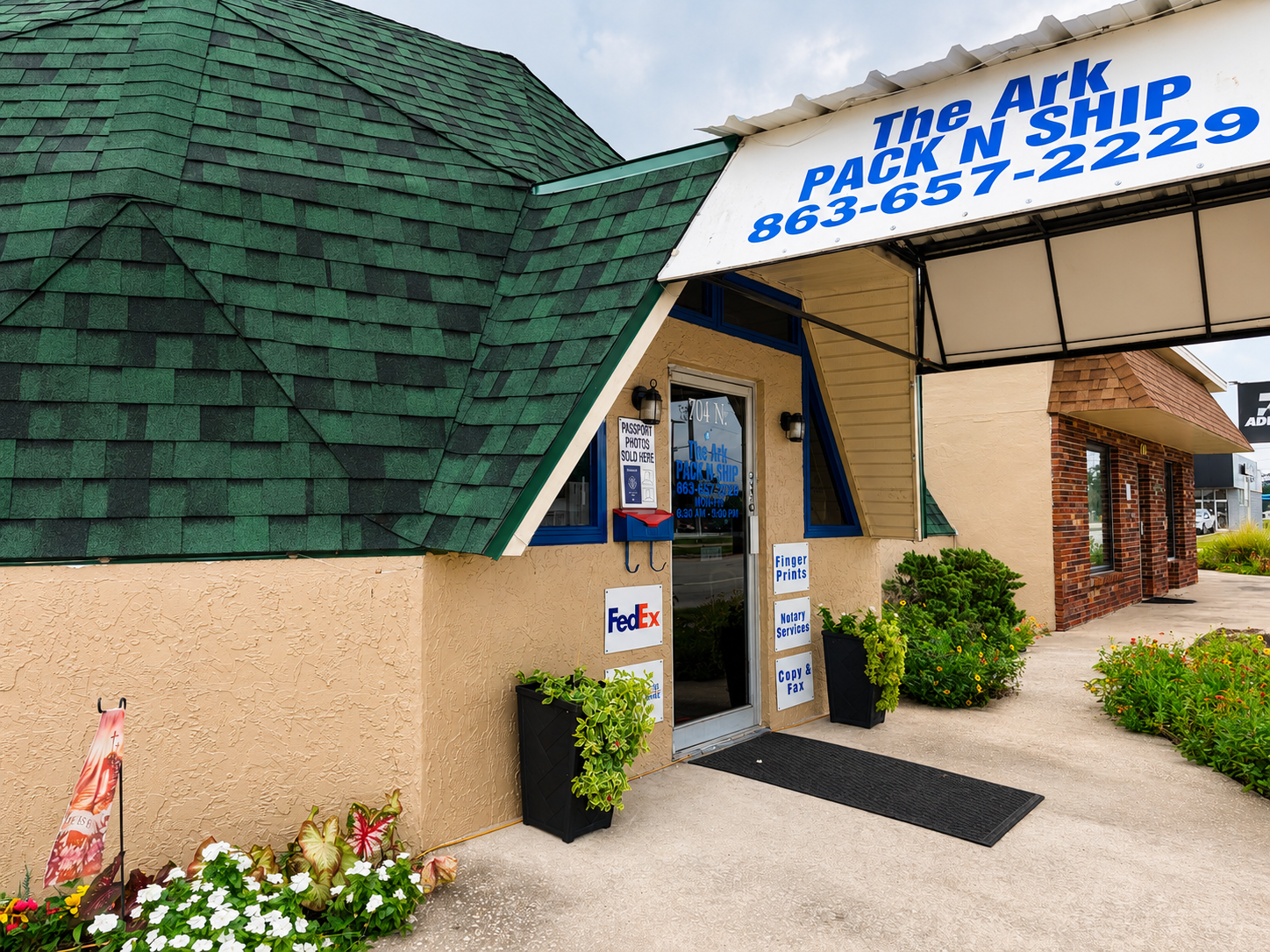 The Ark Pack N Ship storefront